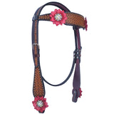 BER115-Western Leather Headstall