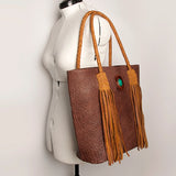 LC-ADBGZ497A A Tote Genuine Western Leather Women Bag