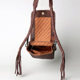 LC-ADBGZ504 Crossbody Genuine Western Leather Women Bag