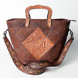 LC-ADBGZ517 Tote Genuine Western Leather Women Bag