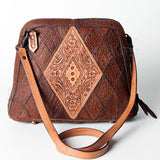 ADBGZ518 Crossbody Hand Tooled Genuine Western Leather Women Bag