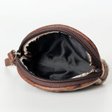 ADBG472 Coin Purse Hair On Genuine Western Leather Women Bag