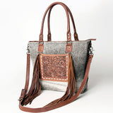 ADBG662 Tote Hair On Genuine Western Leather Women Bag