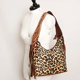 LC-ADBGA214C Hobo Hair On Genuine Western Leather Women Bag