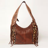 LC-ADBGA214C Hobo Hair On Genuine Western Leather Women Bag