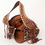 LC-ADBGA214C Hobo Hair On Genuine Western Leather Women Bag