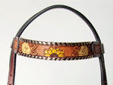 LC-ADPAF135-HS Western Leather Headstall