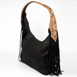 ADBG803 Hobo Hair On Genuine Western Leather Women Bag Pearl