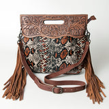 LC-ADBGS146S Crossbody Genuine Western Leather Women Bag Teah