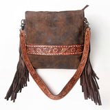 LC-ADBGZ112B Messenger Genuine Western Leather Women Bag