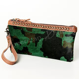 LC-ADBG344X Wristlet Genuine Western Leather Women Bag Belle