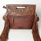 LC-ADBGS146AA Crossbody Genuine Western Leather Women Bag Teah