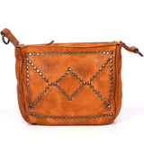 LC-NMBGR107TAN Crossbody Genuine Leather women bag western Bag