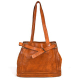 LC-NMBGR110TAN Tote Genuine Leather women bag western Bag