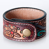 LC-ADBRF168 carved Genuine Leather Bracelet women