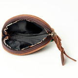 ADBG472 Coin Purse Hair On Genuine Western Leather Women Bag