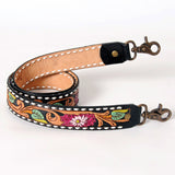 ADSTF161 Hand Tooled Genuine Leather Handle Strap