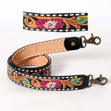 ADSTF161 Hand Tooled Genuine Leather Handle Strap