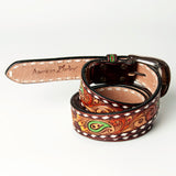 LC-ADBLF113-M Genuine American Leather Belt Men and Women