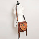 ADBGA163 Crossbody Hand Tooled Genuine Western Leather Women Bag