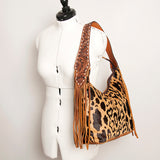 ADBGA224 Hobo Hair-On Genuine Western Leather Women Bag