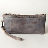 LC-NMBG101A Wristlet Genuine Leather women bag western Bag