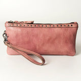 LC-NMBG101C Wristlet Genuine Leather women bag western Bag