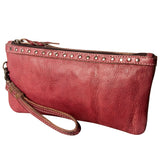 LC-NMBG101E Wristlet Genuine Leather women bag western Bag