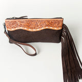 LC-ADBG344DM1A Wristlet Genuine Western Leather Women Bag Sally