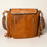 ADBGA238 Messenger Genuine Western Leather Women Bag Sage