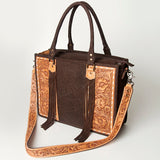 ADBG230 Tote Embossed Genuine Western Leather Women Bag