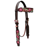 BER143-Western Leather Headstall