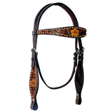 BER194-Western Leather Headstall