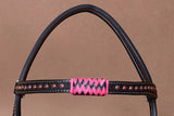 BER215-Western Leather Headstall