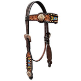 BER228-Western Leather Headstall