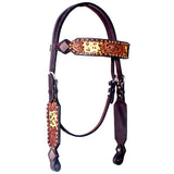 BER238-Western Leather Headstall