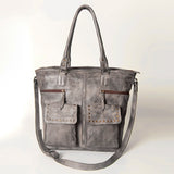 LC-NMBG116B Tote Genuine Leather women bag western Bag