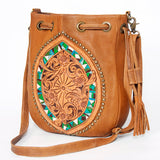 LC-ADBGK126A Messenger Genuine Western Leather Women Bag