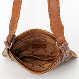 LC-ADBGK128B Crossbody Genuine Western Leather Women Bag