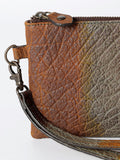 LC-NMBGZ115A A Wristlet Genuine Leather women bag western Bag