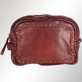 SWC200 Toiletry Genuine western Leather women bag