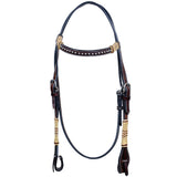 BEHSE104-Western Leather Headstall