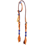 BEOBE115-Western Leather One Ear Headstall