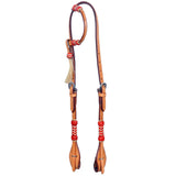 BEOBE116-Western Leather One Ear Headstall