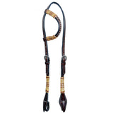 BEOBE117-Western Leather One Ear Headstall