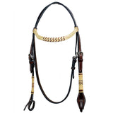 BEHSE106-Western Leather Headstall