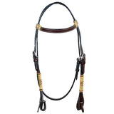 BEHSE101-Western Leather Headstall