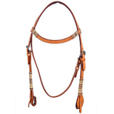 BEHSE101-Western Leather Headstall