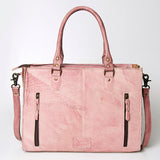 ADBG235 Tote Crocodile Embosed Genuine Western Leather Bag