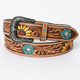 ADBLF131 Genuine American Leather Belt Men and Women